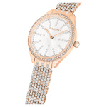 Attract watch Swiss Made, Metal bracelet, Rose gold tone, Rose gold-tone finish